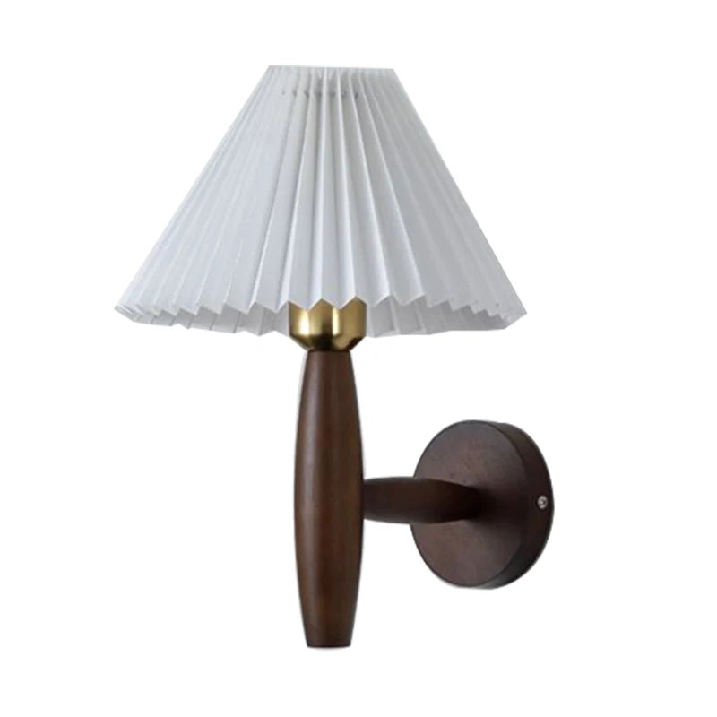 Nordic LED Wall Lamp Modern Wood Wall Light Indoor Lighting Room Decor Sconces For Bedside Bedroom Living Room Hotel E27 Bulb