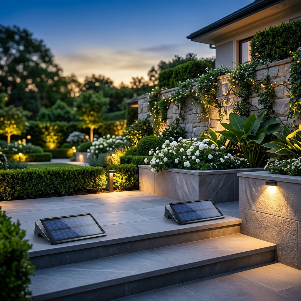 Tila Solar Fence Lights