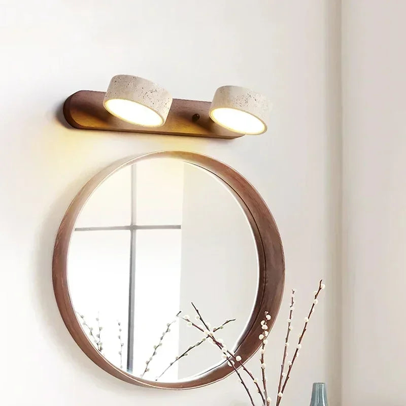 Oren Travertine Wall Light – Quiet Warmth for Calm Interior Spaces