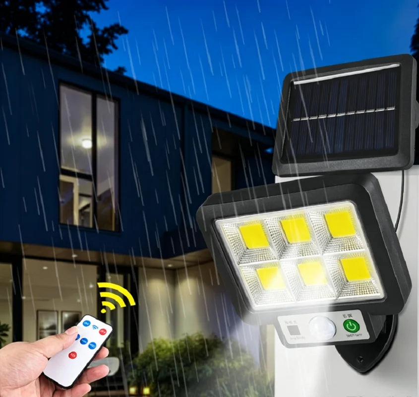 Outdoor Solar Split Wall Lamp Motion Sensor Waterproof LED Emergency Security Light for Garden Yard Pathway Decoration