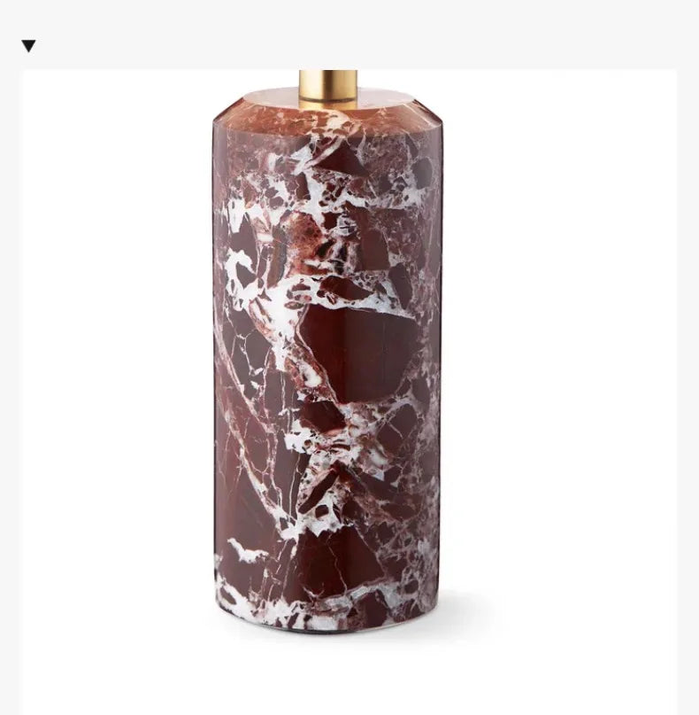 Danish Portable Charging Table Lamp with Touch Switch Atmosphere LED Marble Desk Lights Living Room Bedroom Bedside Study Cafe