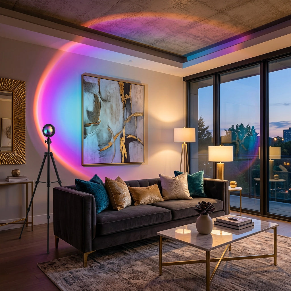 Vala Rainbow Projection Lamp