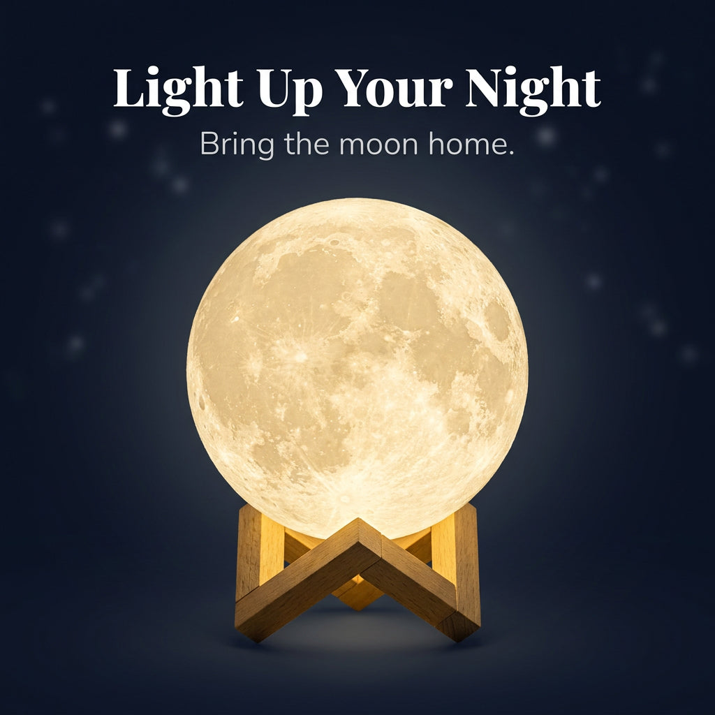 Sera 3D Moon Night Light