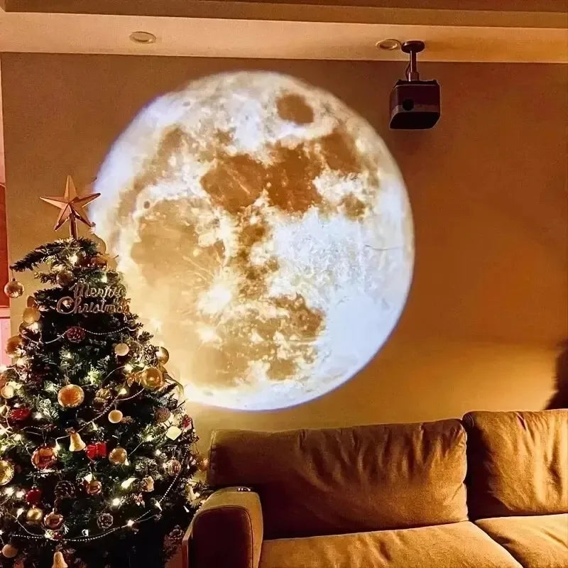 Moon Projection Lamp for Calm Night Lighting | Florona