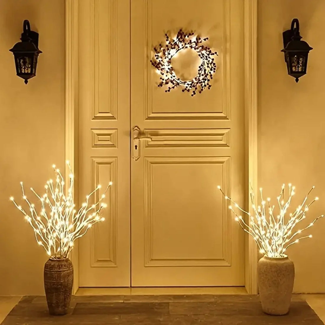 White Birch Branch LED Lights – 20 LEDs – image 3