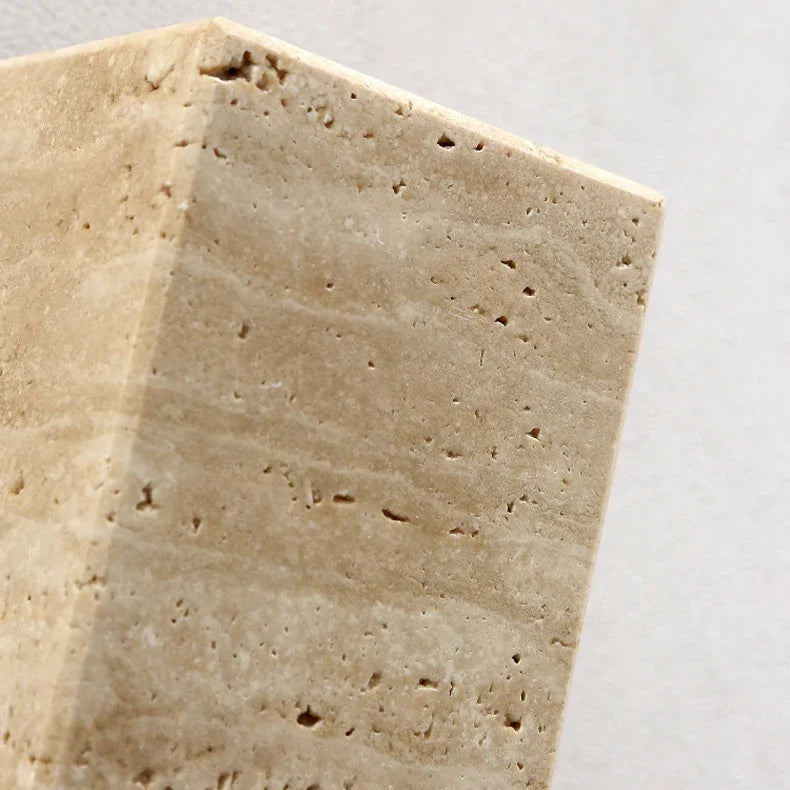 Niva Travertine Wall Light – Quiet Warmth for Bedside & Bedroom