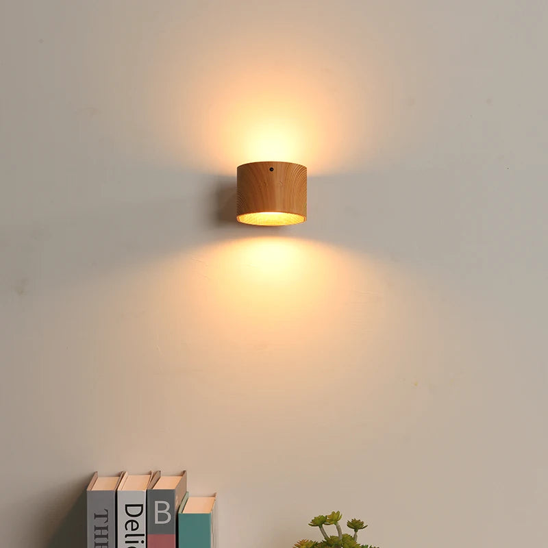 Led Double Head Wall Lamp Touch Control Remote 360 Rotatable USB Recharge Portable Night Light For Bedroom Lamp Decor Sconces