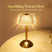 Pelle Glass Cordless Table Lamp