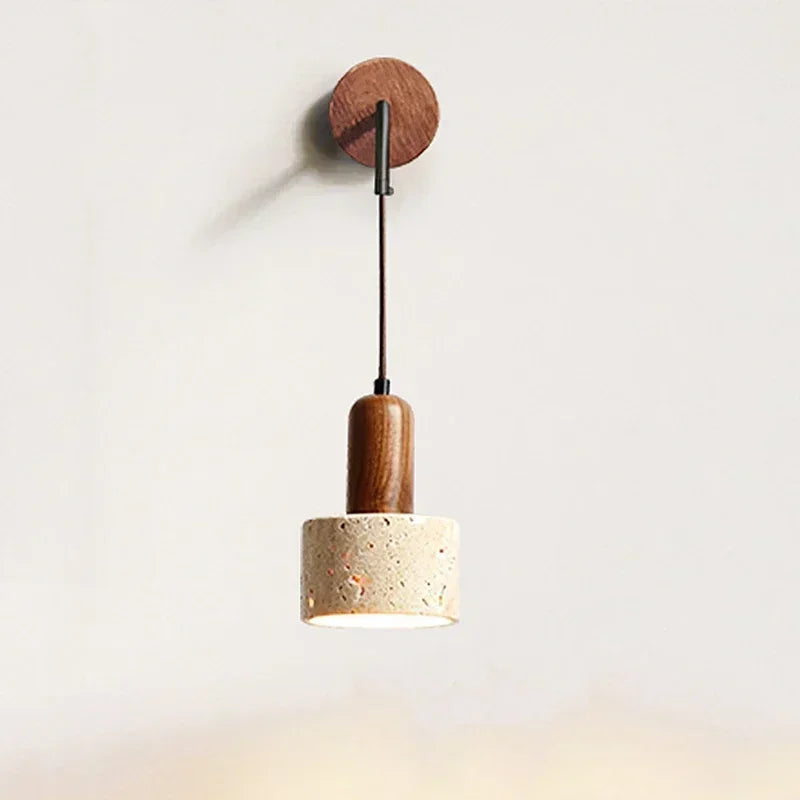 Cael Wood Wall Light – Quiet Warmth for Bedside & Bedroom