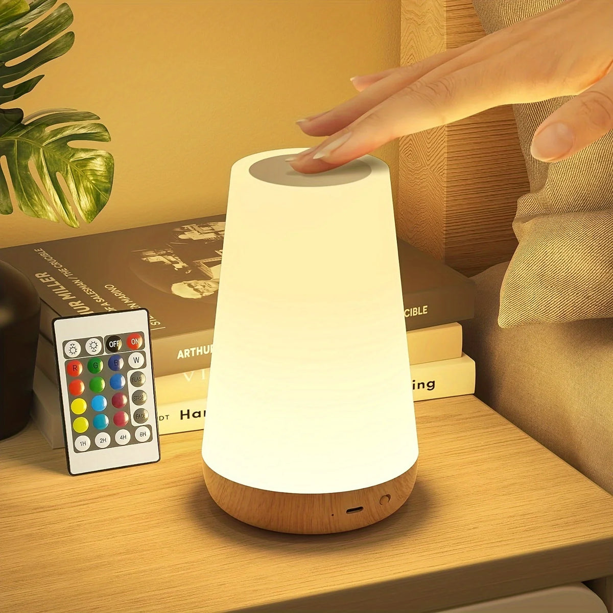 Ysa Color-Changing Rechargeable Bedside Lamp