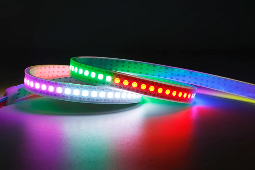 DC5V WS2812B Led Strip Light 30/60/74/96/144 LEDs/m Individually Addressable Smart 5050 RGB WS2812 Pixels Led Light IP30/65/67