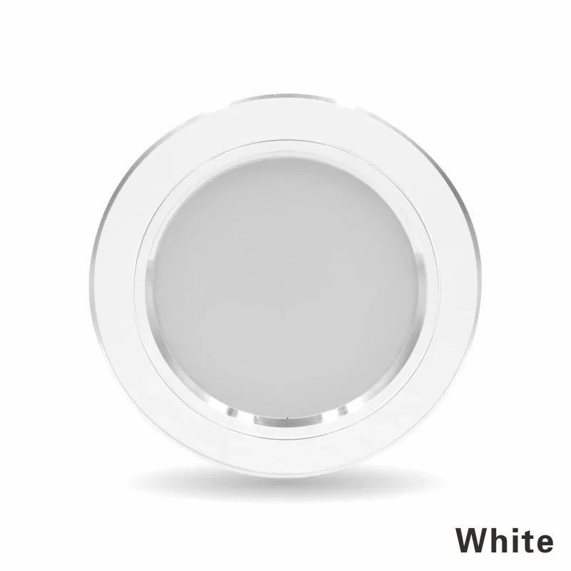 5W 9W 12W 15W 18W LED Downlight 220V Ceiling Light Recessed Down Light Round LED Panel Light Cold Warm White LED Spot Light