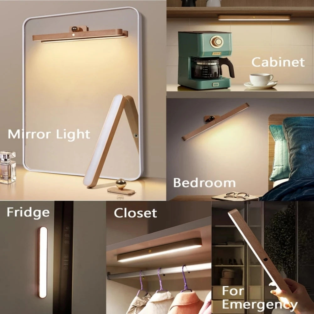Lunor Magnetic Wall Light – Soft Adjustable Glow for Bedside & Calm Interiors