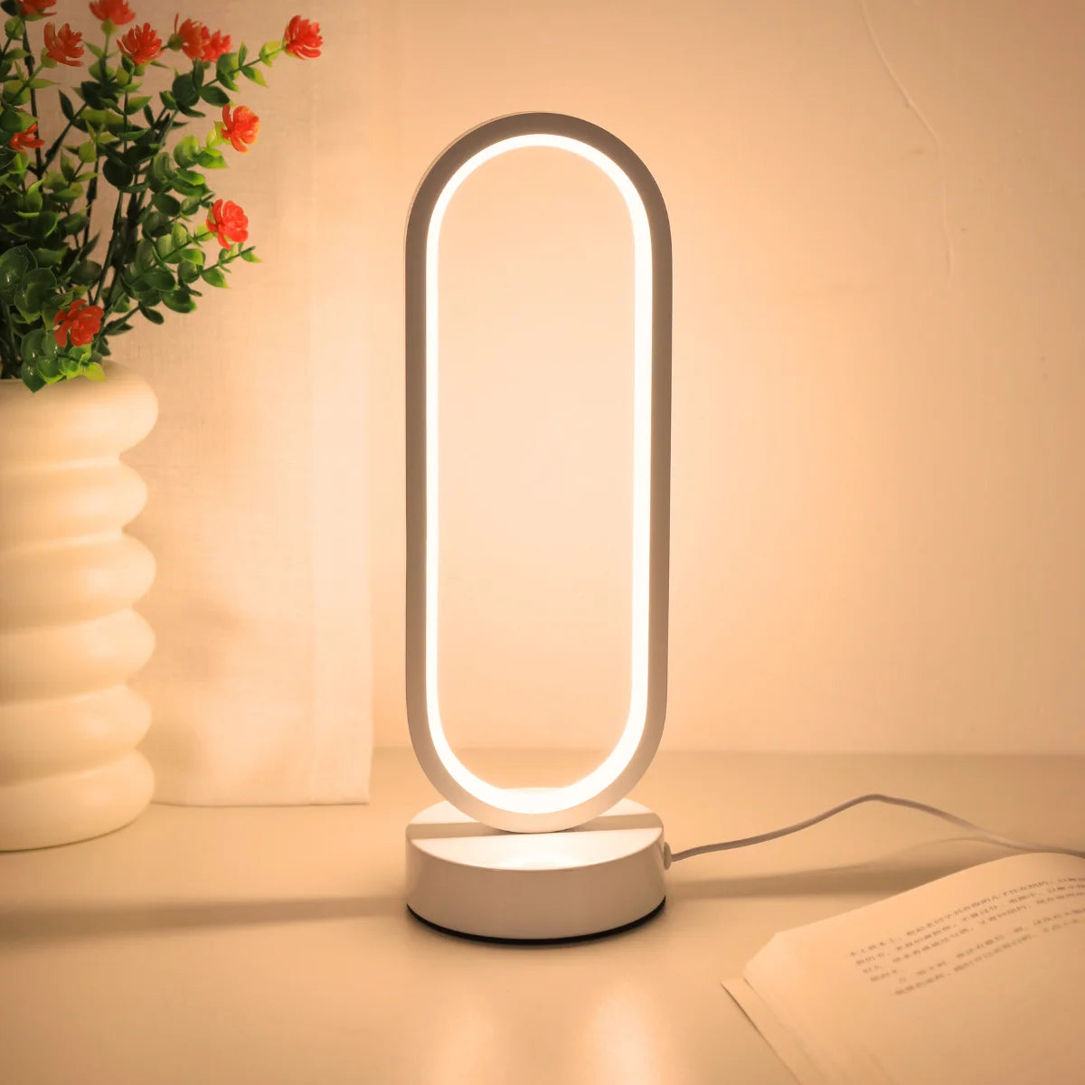 Arlo Minimalist Ring Desk Lamp