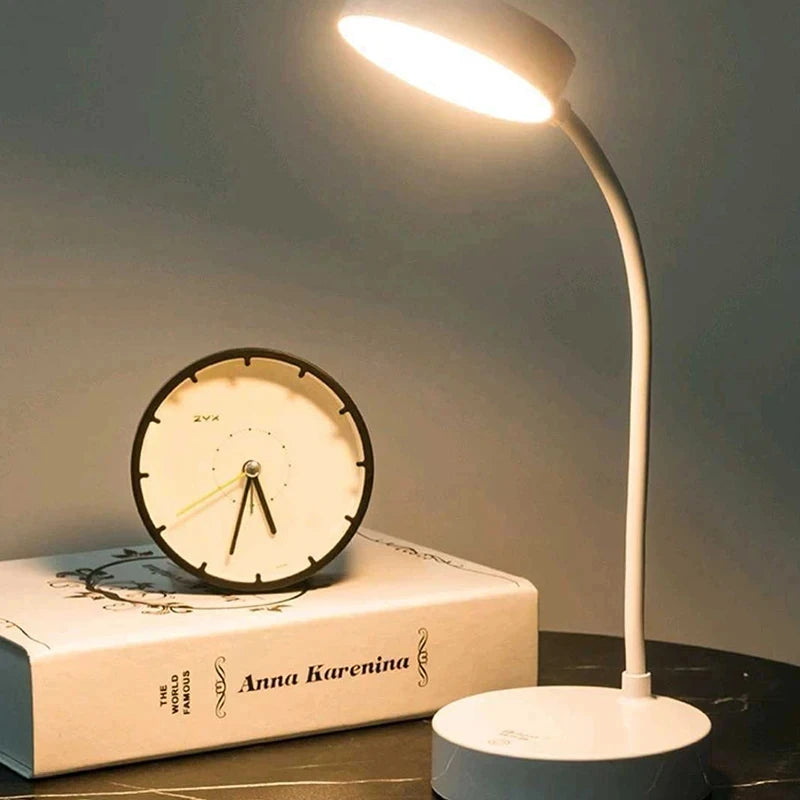 Portable LED Desk Lamp Eye Protection 3 Modes Dimming for Bedroom Bedside USB Touch  Charge College Student Book Readin Lamp2024