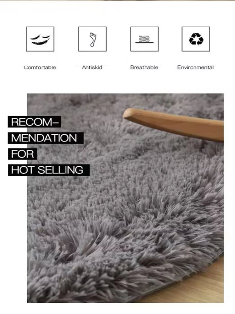 Plush Round Rug