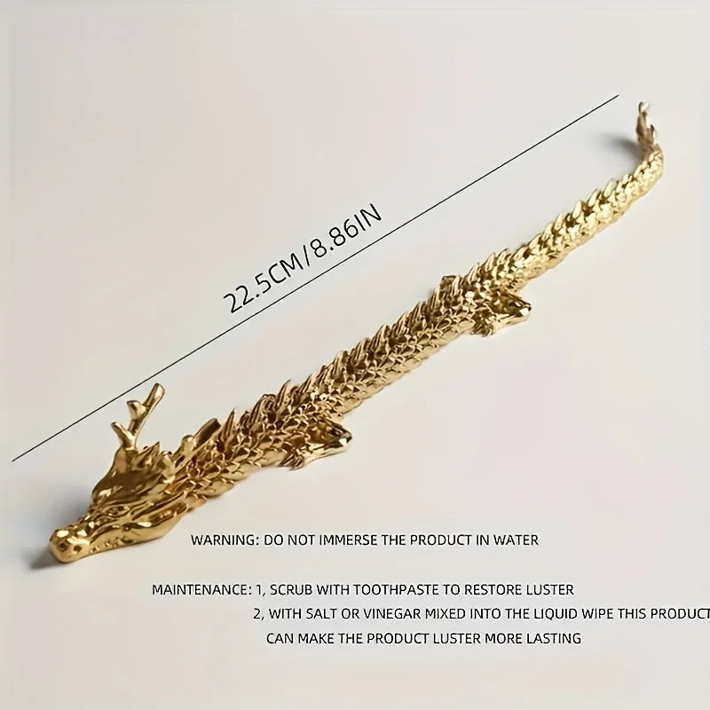 Golden Dragon Statue