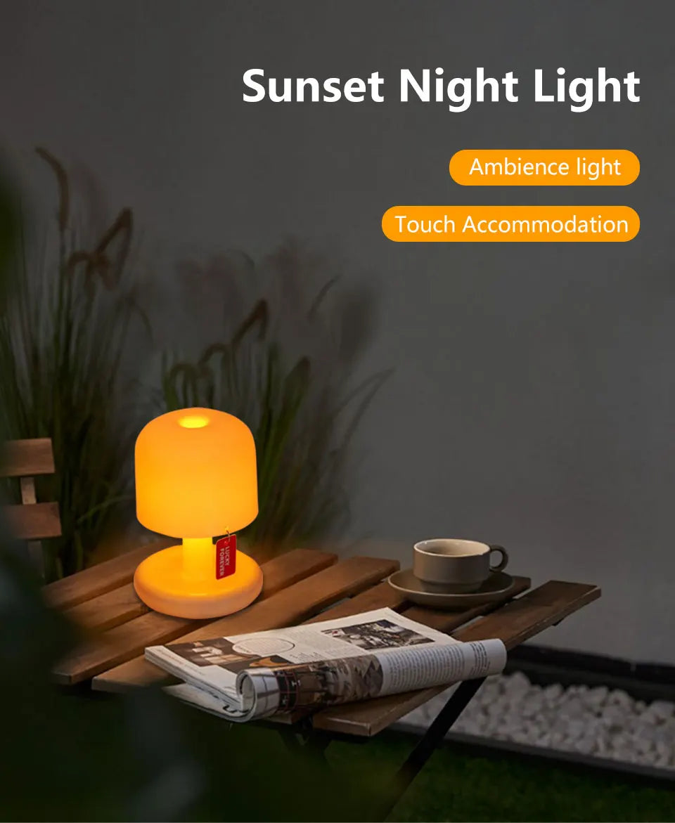 Duck Night Light Bedroom Decoration Cute Cartoon Animal Night Light Christmas Gifts For Kids Room Bedside Sleeping Lamp