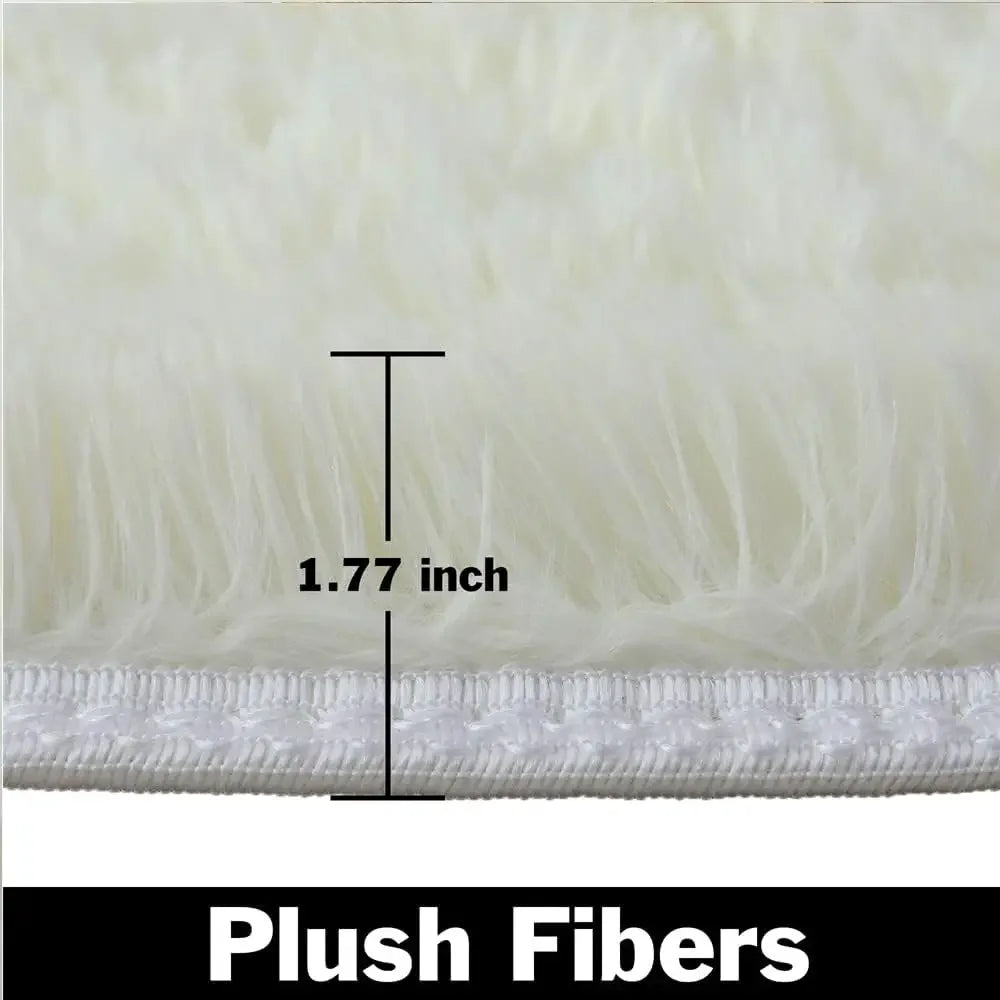 Fluffy Round Rug