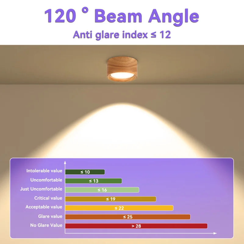 Auro Wooden Ceiling Light