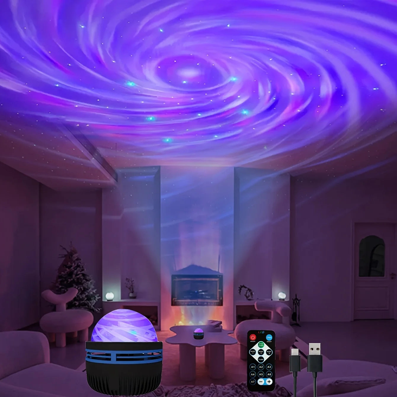 Galaxy P Lamp for Immersive Night Atmosphere | Florona