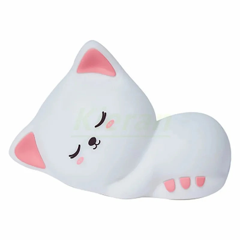 Oska Cat Silicone Night Light