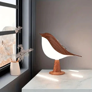 1pc LED Touch-Control Bird Lamp - Art Deco, 3-Levels Dimmable, USB-Cordless with Rechargeable Battery, Versatile for All Rooms