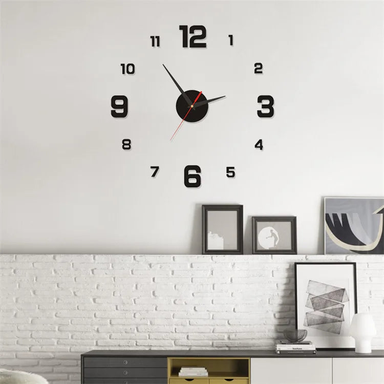 Frameless Clock