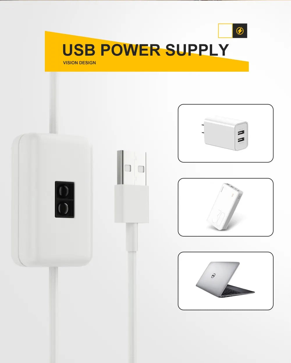 USB LED Strip with Hand-Sweep Sensor – 1–5 m – image 11