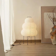 Kala Rice Paper Sculpture Table Lamp 1