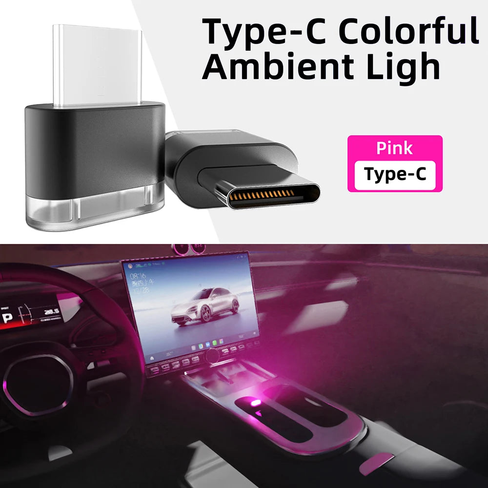 Noa USB-C Car Ambient Light