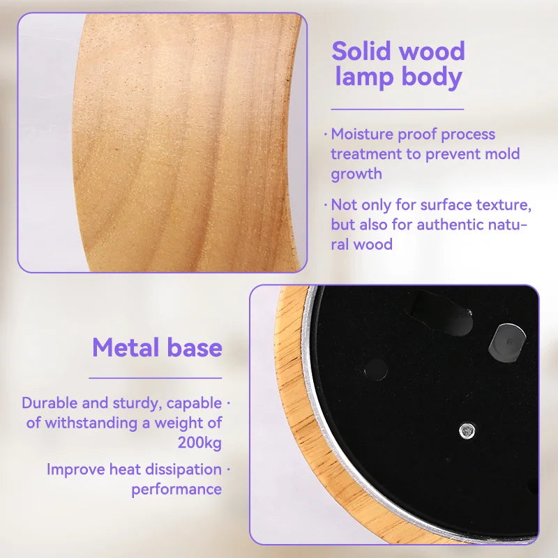 Auro Wooden Ceiling Light