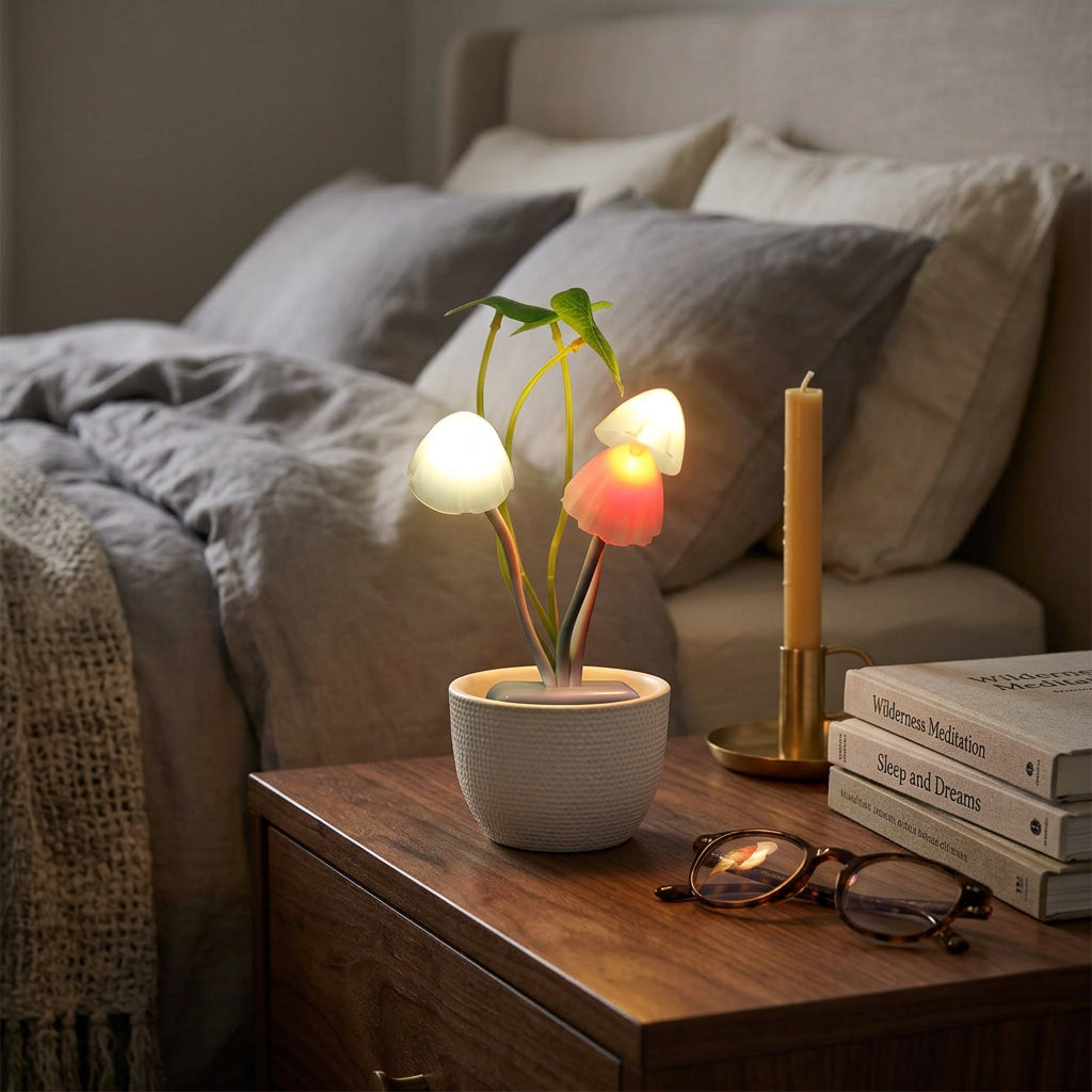 Sora Mushroom Plug-In Night Light