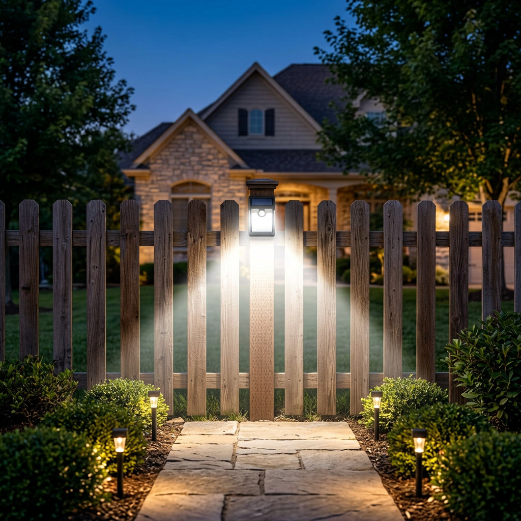 Tela Solar Motion Sensor Clip-On Light