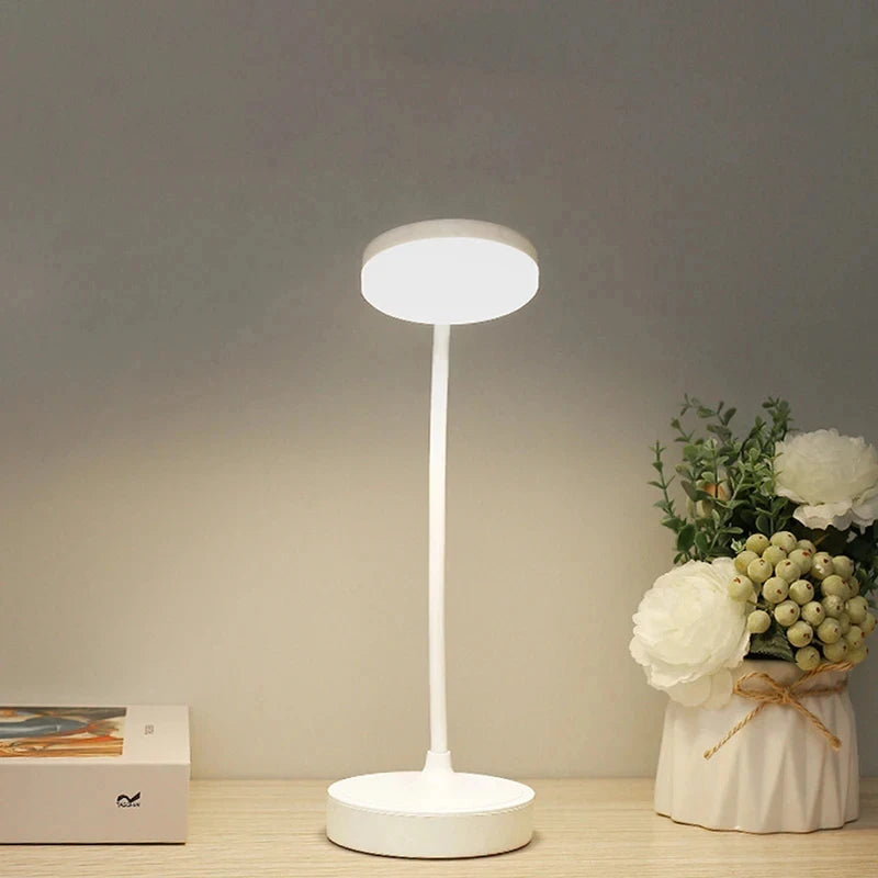 Portable LED Desk Lamp Eye Protection 3 Modes Dimming for Bedroom Bedside USB Touch  Charge College Student Book Readin Lamp2024