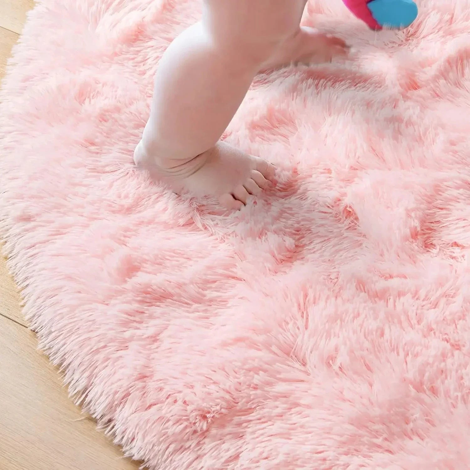Fluffy Round Rug