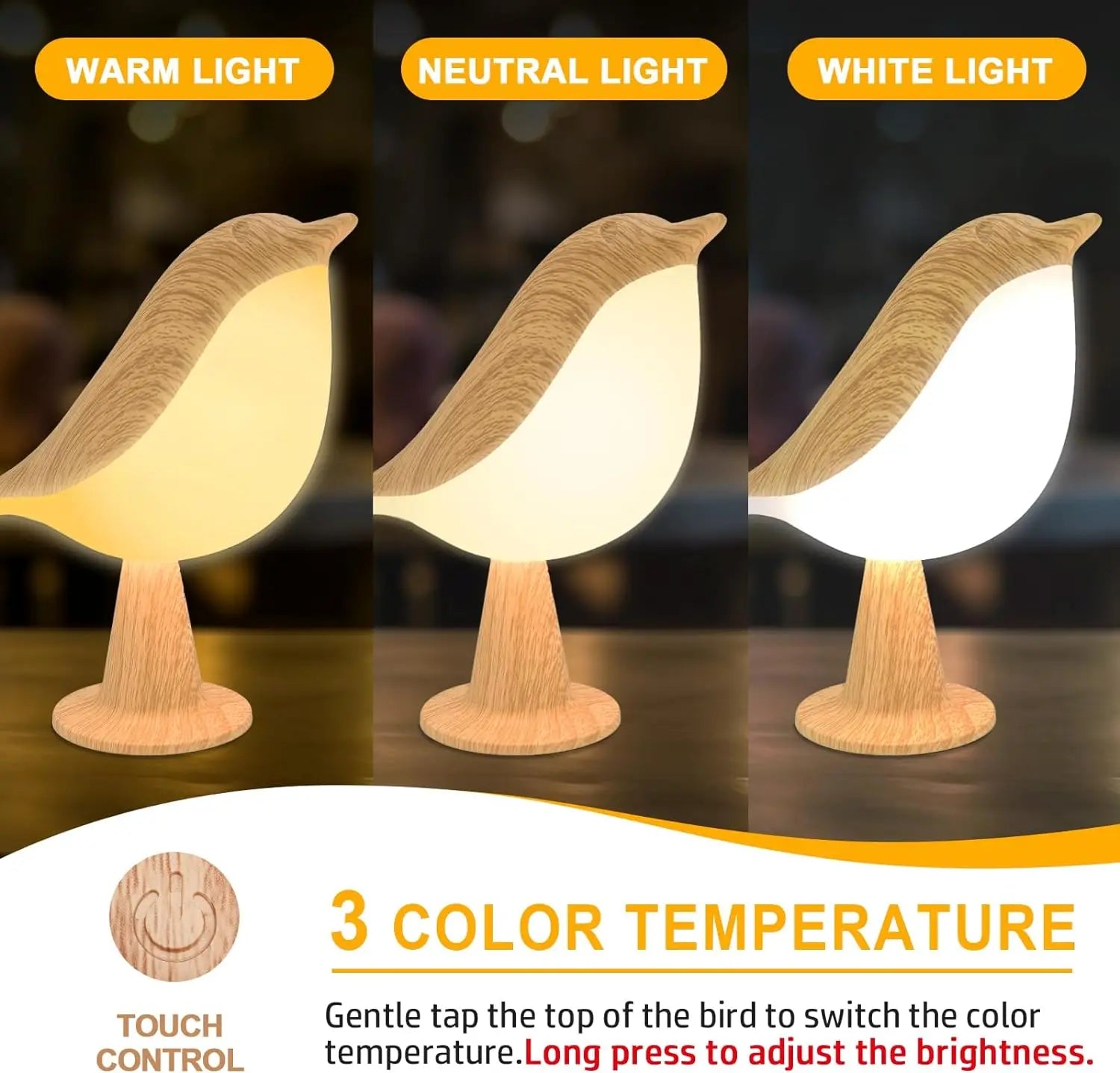 Bird Night Lamp