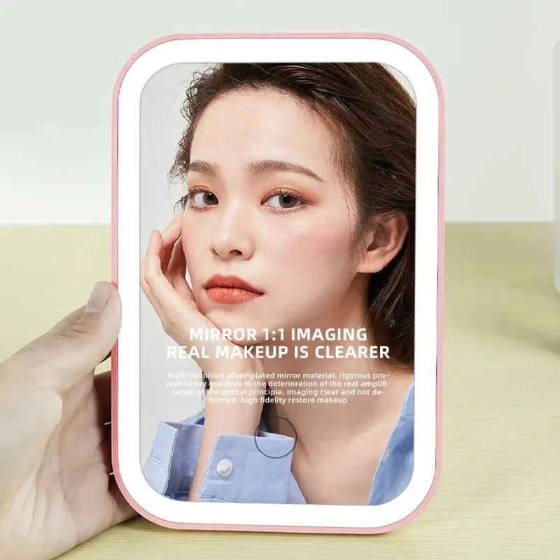 Avena Foldable Touch LED Makeup Mirror