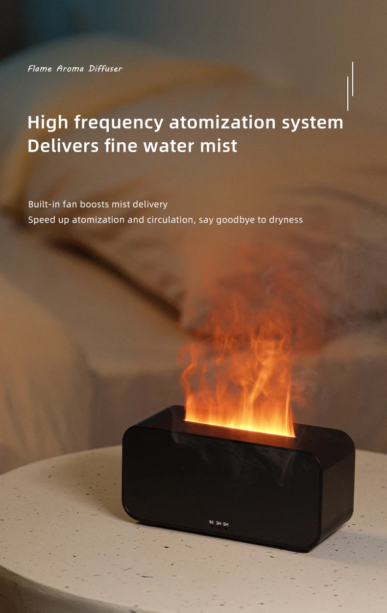 Flame Aroma Diffuser for Warm Evening Atmosphere | Florona