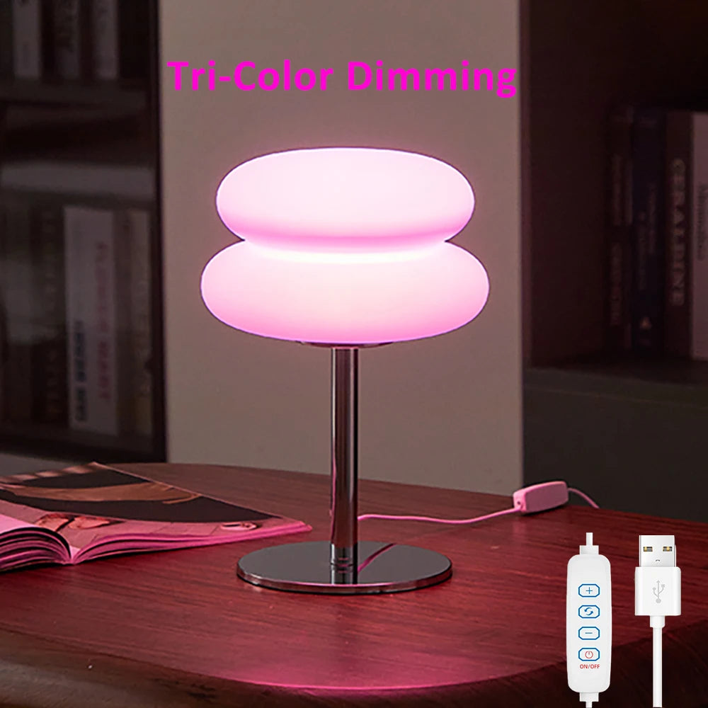 Table Lamp Bedroom Room Lamps USB Plug LED Mushroom Table Lamp Living Room Dining Room Ambient Lighting (Not Glass)
