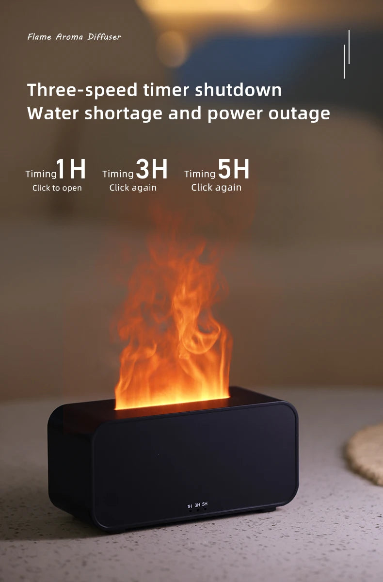 Flame Aroma Diffuser for Warm Evening Atmosphere | Florona