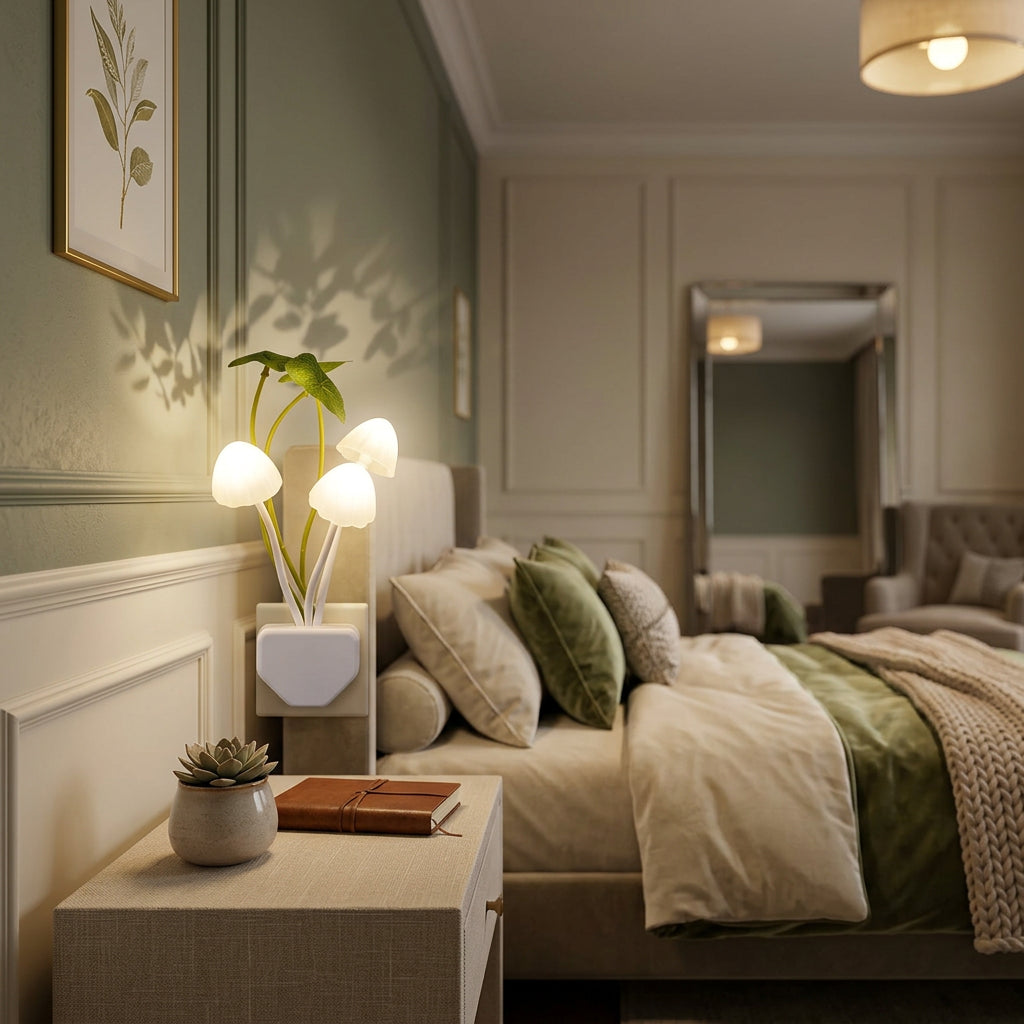 Sora Mushroom Plug-In Night Light