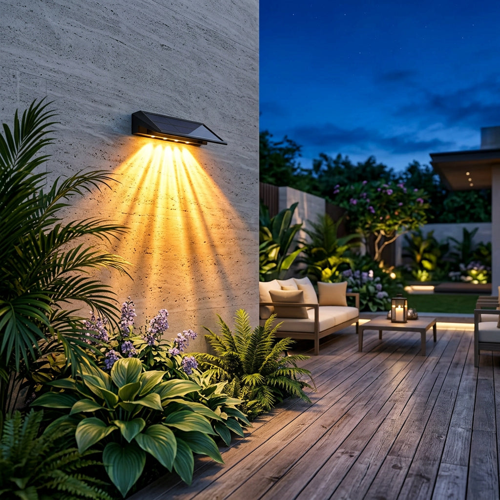 Tila Solar Fence Lights