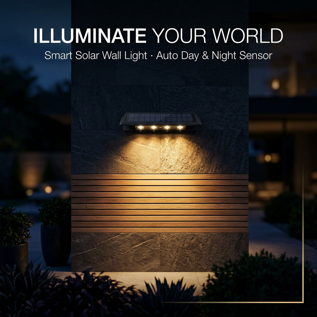 Tila Solar Fence Lights
