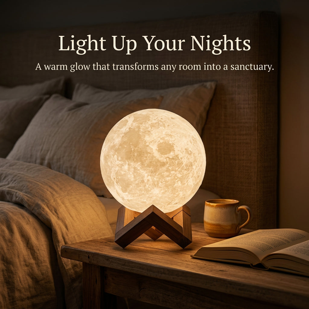 Sera 3D Moon Night Light