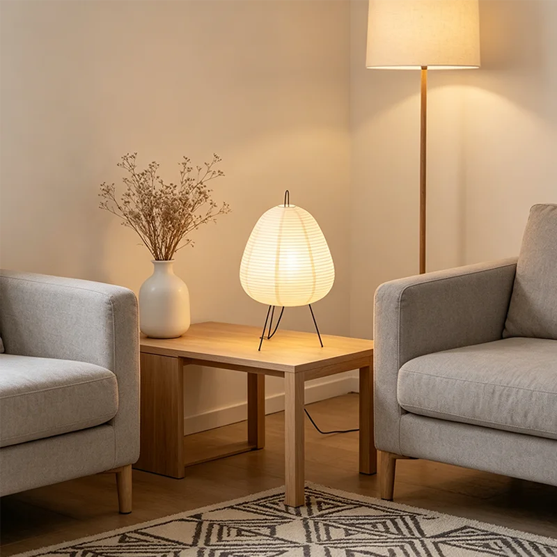 Nordic Wabi Sabi LED Desk Lamp, USB Powered Indoor Decor Light, Suitable for Living Room, Bedside, Bedroom & Dining Table