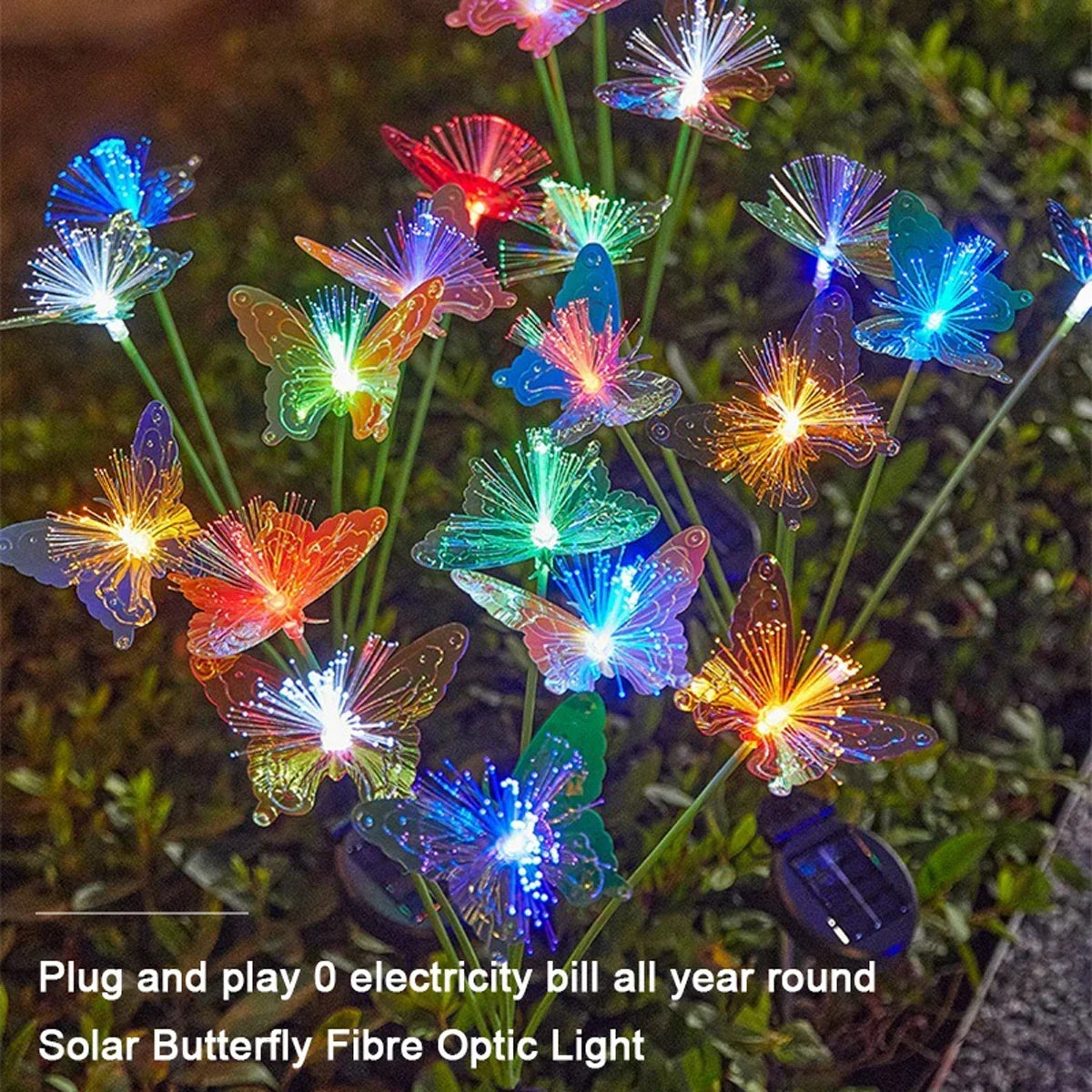 Solar Butterfly Light