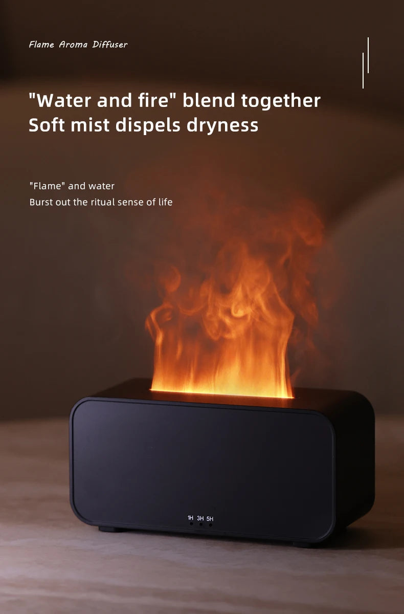 Flame Aroma Diffuser for Warm Evening Atmosphere | Florona