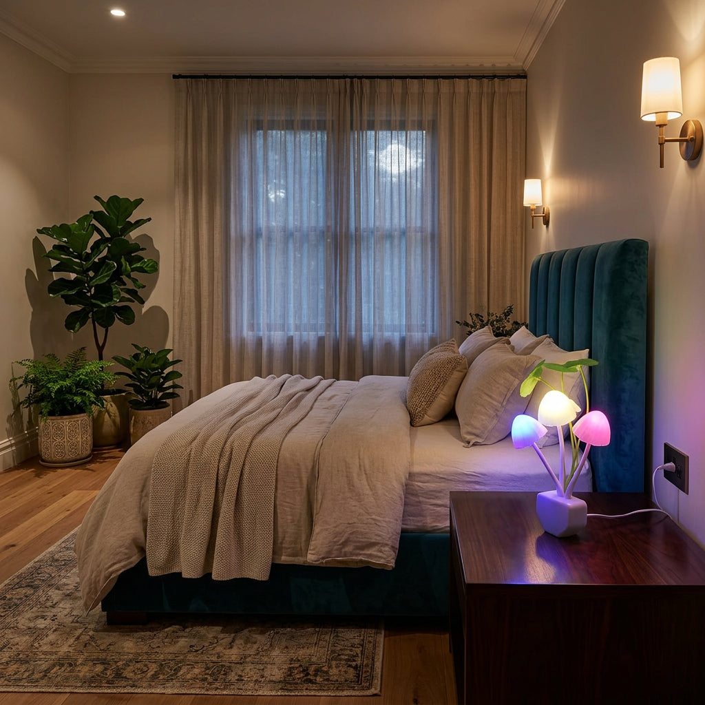 Sora Mushroom Plug-In Night Light