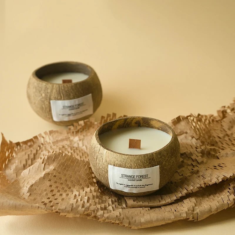 Dara Coconut Shell Soy Wax Candle